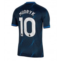 Chelsea Mykhailo Mudryk #10 Bortatröja 2023-24 Kortärmad